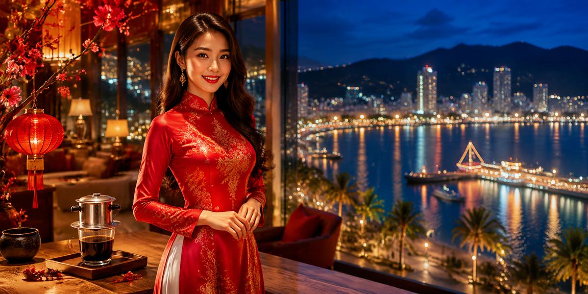 Người chơi thưởng thức trò chơi bài tại Nha Trang trong không khí lễ hội